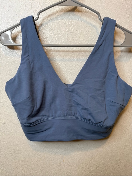 lululemon athletica Other - Lululemon Blue Align V-Neck Light Support No Padding Size Large Sporty Pilates